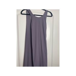 Lululemon Early Morning Dress Graphite Purple Size 4